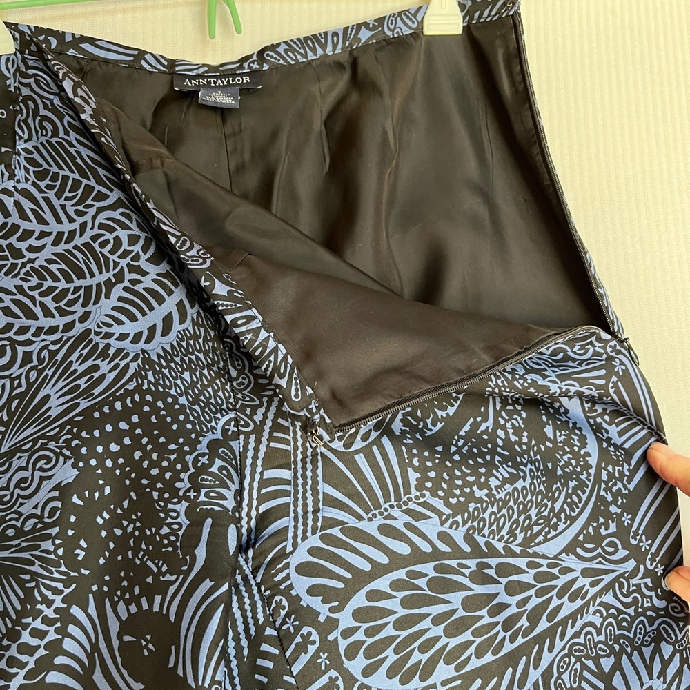 A Taylor Silk Pattern Slacks - image 5